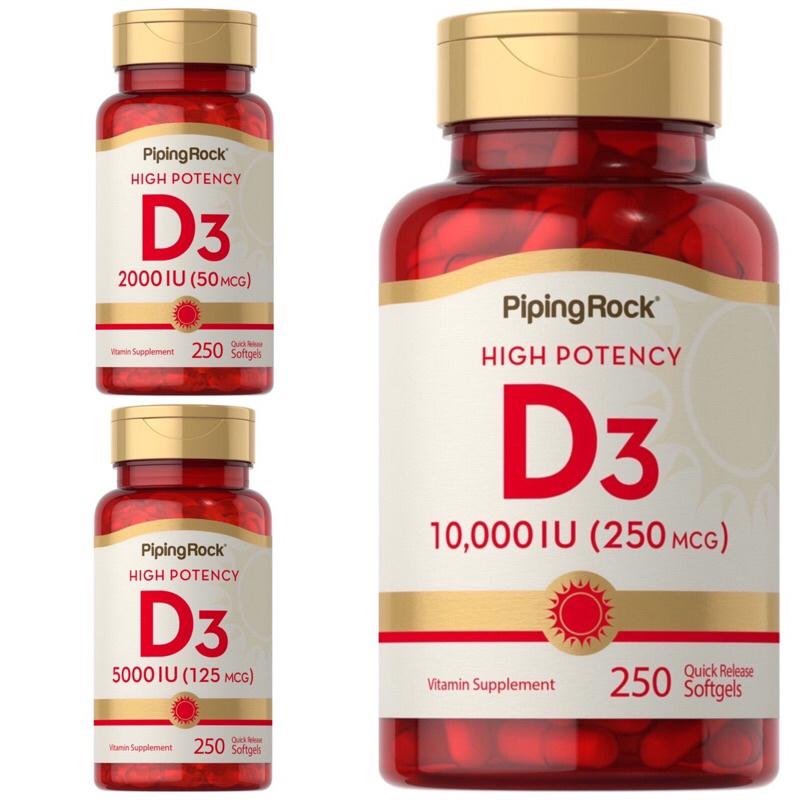 Vitamin D3 วิตามินดี3 บำรุงกระดูก โรคกระดูกพรุน