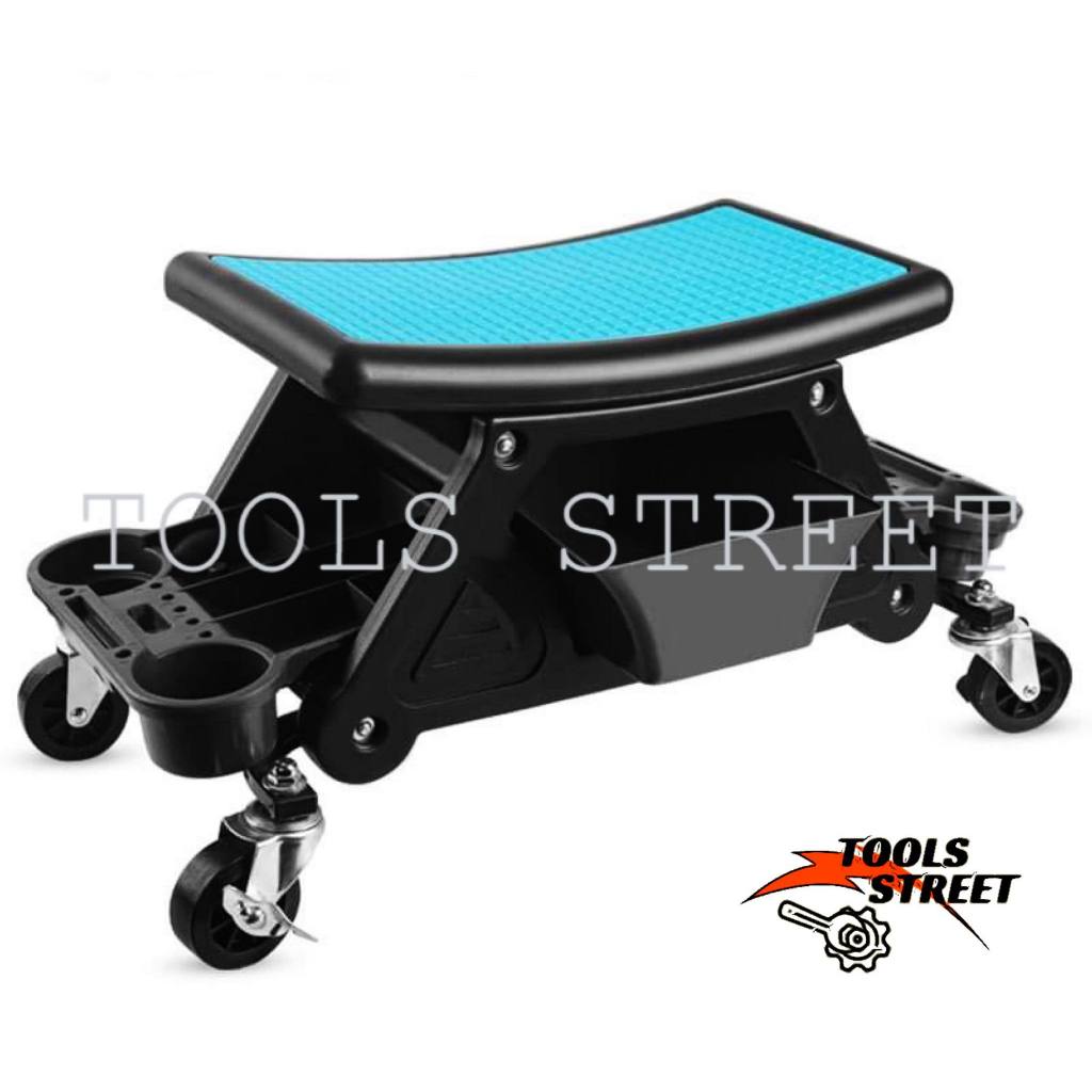 THAKITEC เก้าอี้ช่าง เก้าอี้ดีเทลลิ่ง พร้อมช่องใส่อุปกรณ์หลากหลายรูปแบบ Detailing Seat รับน้ำหนัก 136 KG.
