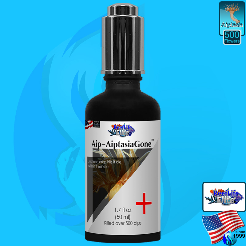 ReefLifeElite AIP-AiptasiaGone 50ml น้ำยาฆ่าอิ๊ป น้ำยากำจัด Aiptasia รีฟไลฟ์อีลิท อิ๊ปตาเซียกอน aipt