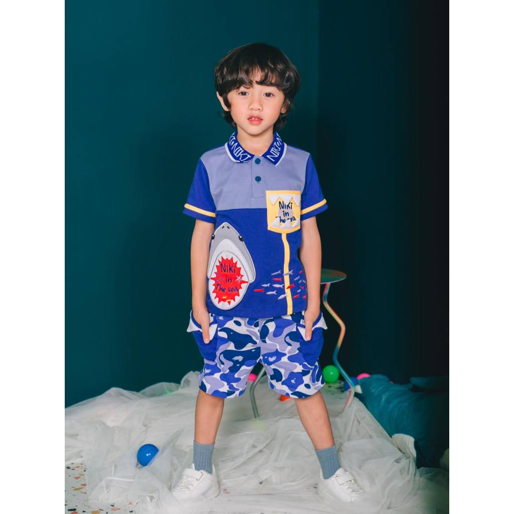 NIKI BEBE - Top & Shorts เสื้อโปโล กางเกงขาสั้น