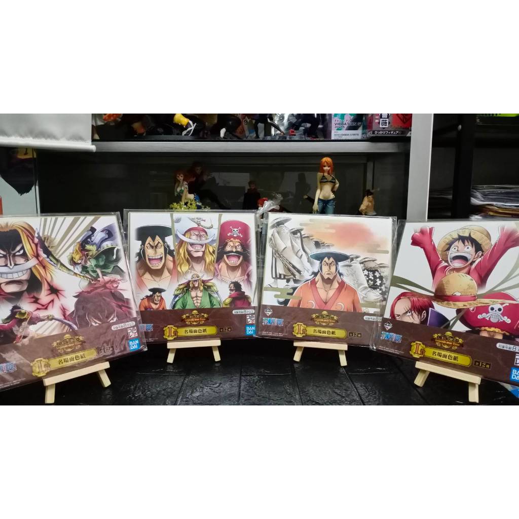 One Piece Shikishi Legends Over Time[720]ของใหม่ ในซีน  แถมขาตั้งไม้
