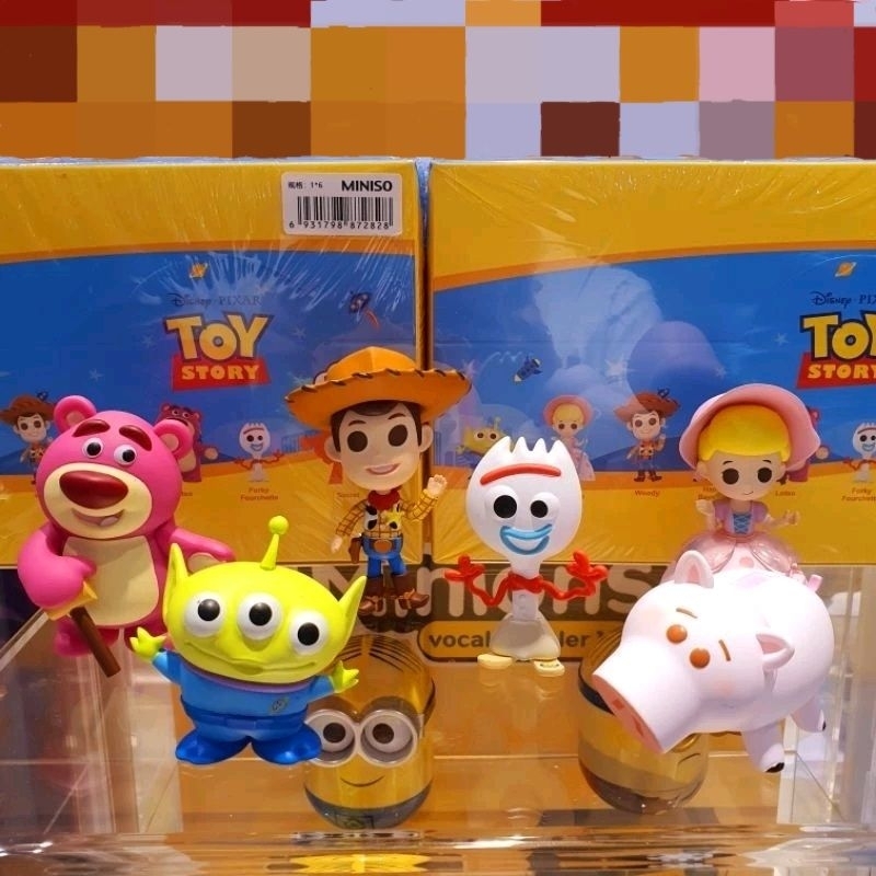 [แบบเลือกตัวได้] Miniso กล่องสุ่ม Toy Story น้องน่ารัก ลิขสิทธิแท้