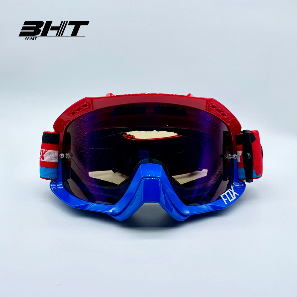 FOX แว่นตาโมโตครอส แว่นขี่ แว่นสกี กันลม กันน้ำ กันฝุ่น กันตก กัน UV แว่นกันลม
