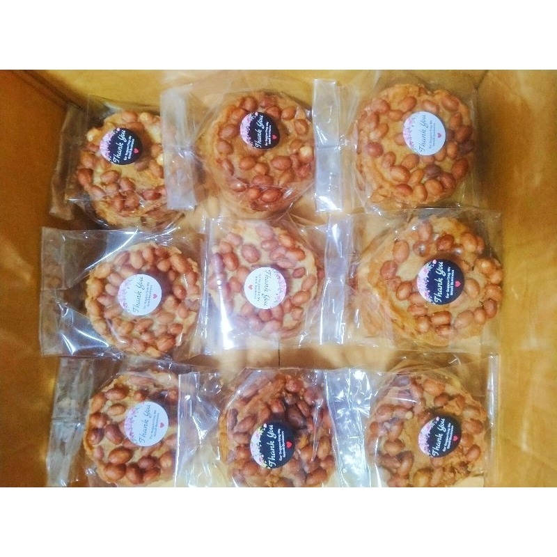 ขนมถั่วทอดโบราณ ถั่วทอดแผ่น 1ห่อ25บ./3ห่อ25บ. **ซื้อครบ15ห่อเล็ก120บ.**