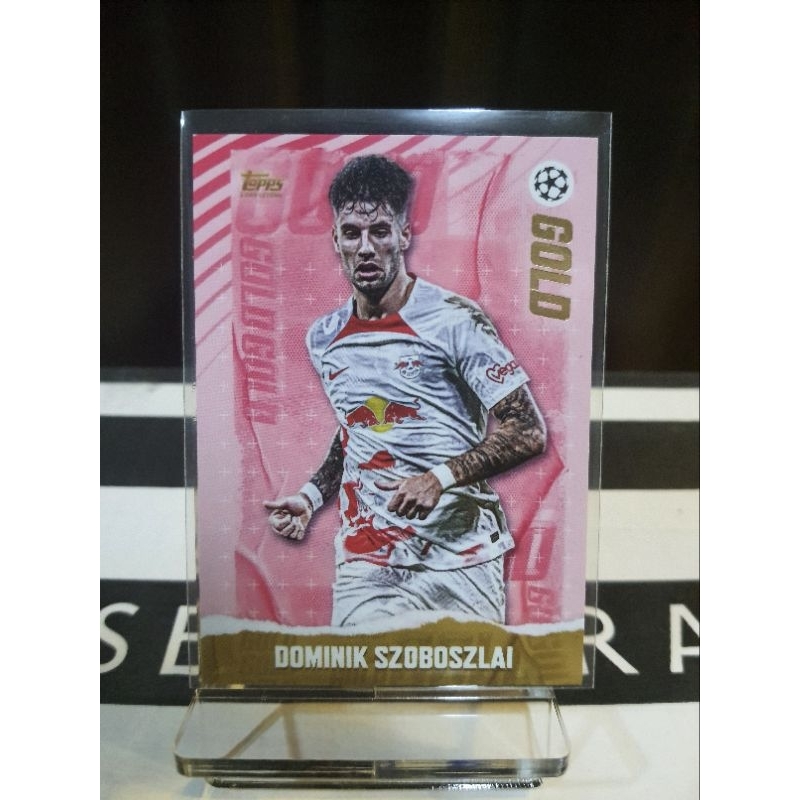 2023 TOPPS GOLD SOCCER CARD # Szoboszlai, Kane, Mane, Rodrygo, Nkunku