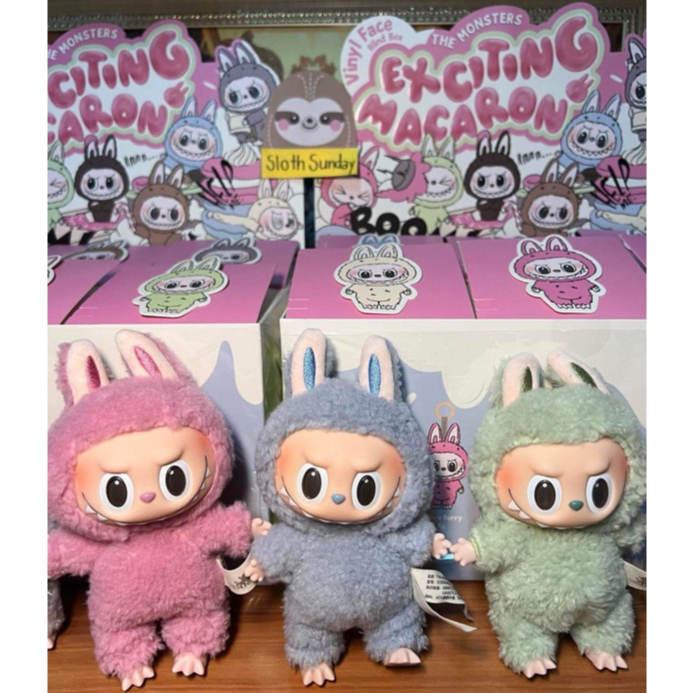 [ พร้อมส่ง ] เลือกตัว / สุ่ม LABUBU THE MONSTERS - Exciting Macaron Vinyl Face Series