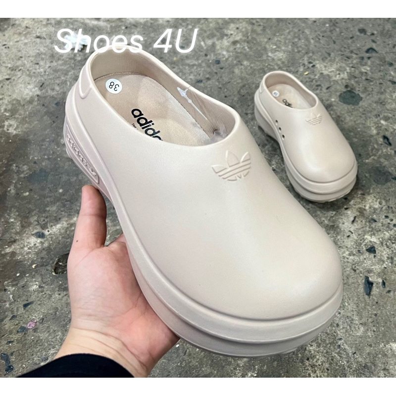รองเท้าแตะแบบสวม มี6สี สินค้าขายดีกำลังฮิตนิยมในปี2023สำหรับผู้หญิงsize 36-40