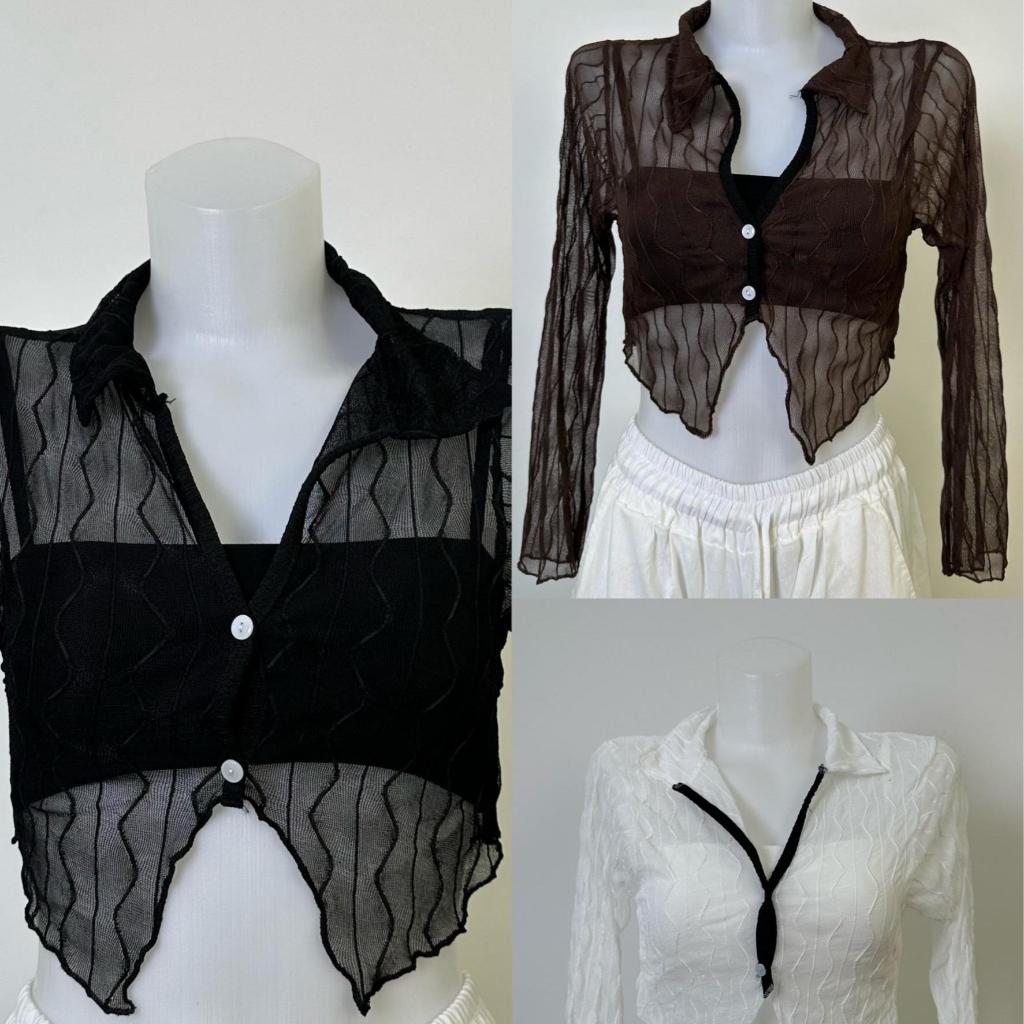 Atipshop - Mixy C2 shirt เสื้อเชิ๊ตซีทรู