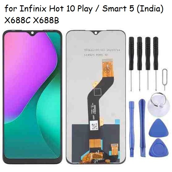 หน้าจอ LCD จอ+ทัช Lcd infinix Hot 10 play LCD Display พร้อมทัชสกรีน สำหรับ อินฟินิกซ์ hot 10 play