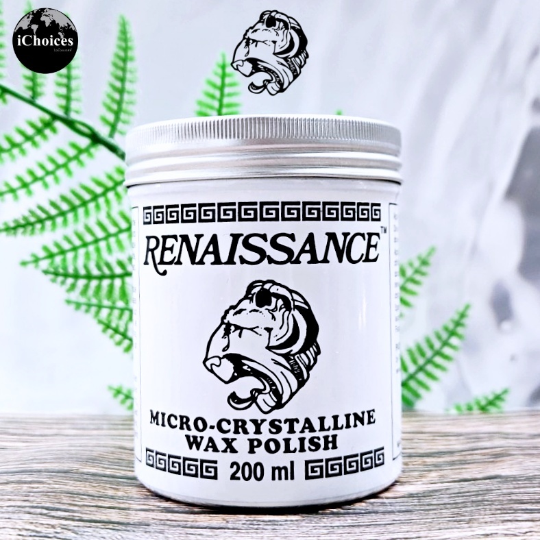 [Renaissance] Micro-Crystalline Wax Polish 200 ml แว็กซ์ขัดเงาโลหะ ไม้ อุปกรณ์ต่างๆ