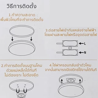 LAMPTAN แผงไฟเพดานกลม LED 18W 24W 24W(3สี) 32W 35W 42W 55W หลอดนีออนกลม (ใช้แทนหลอดเดิมได้เลย) รุ่น Lens module ติดเพดาน