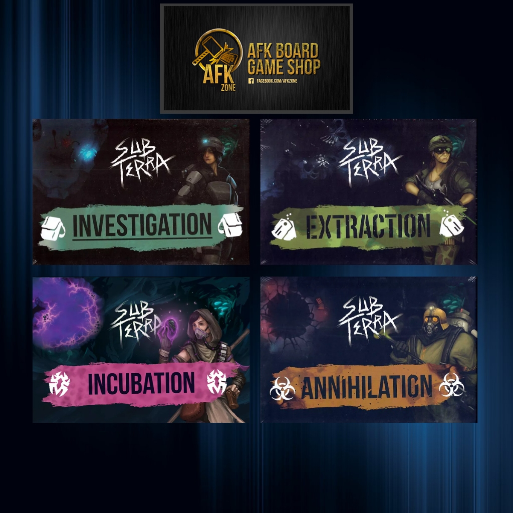 Sub Terra Expansion ENG Editon - Board Game - บอร์ดเกม