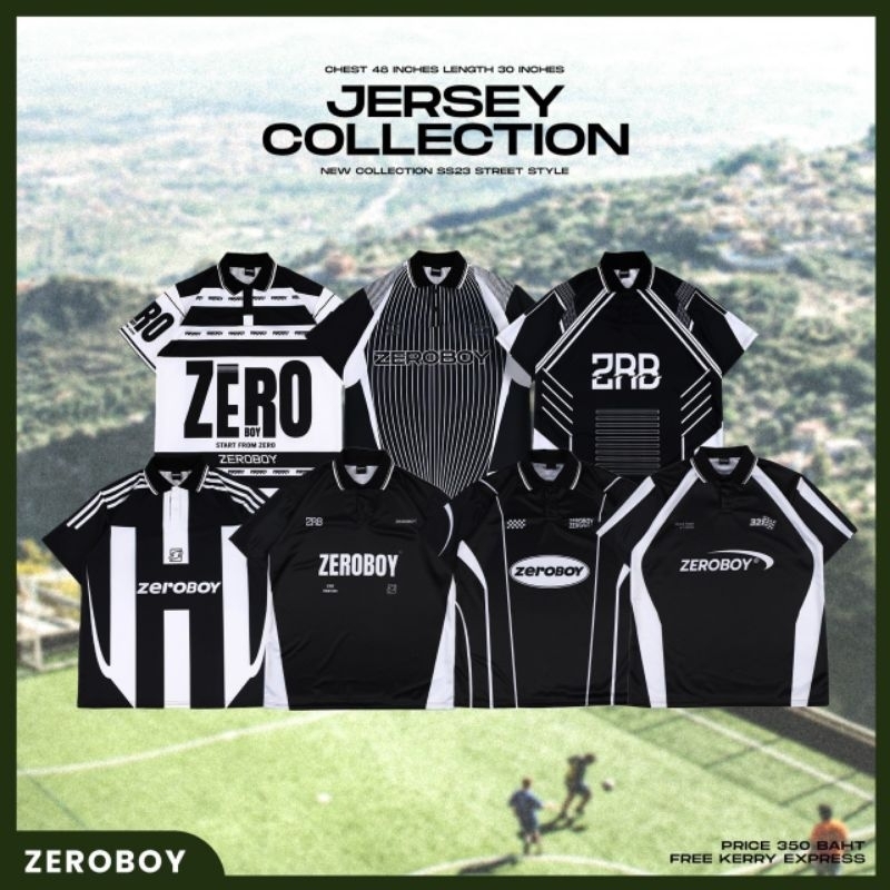 ZEROBOY - JERSEY COLLECTION เสื้อบอลโปโล