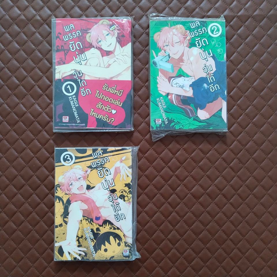 พลพรรคยัดนุ่นวุ่นได้อีก (การ์ตูน 3 เล่มจบ) Zenshu Comics Comedy NUIGURUMI CLASH by: KAGIJI KUMANOMAT