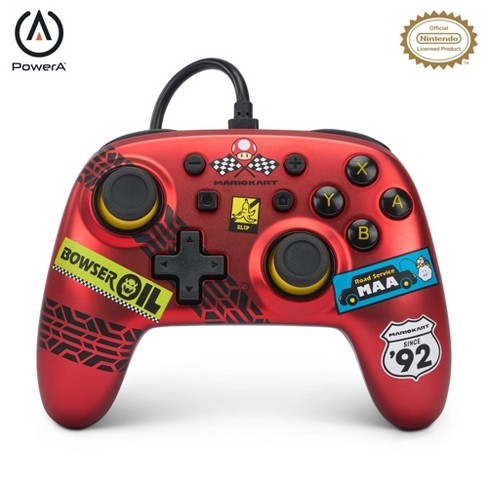 PowerA Nano Wired Controller for Nintendo Switch - Mario Kart (Officially Licensed)