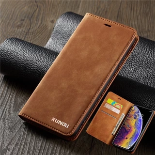 เคสฝาพับ กระเป๋าหนัง XUNTE3 สำหรับ Huawei Y7a Y9(2019) Y7pro(2018) Nova3i