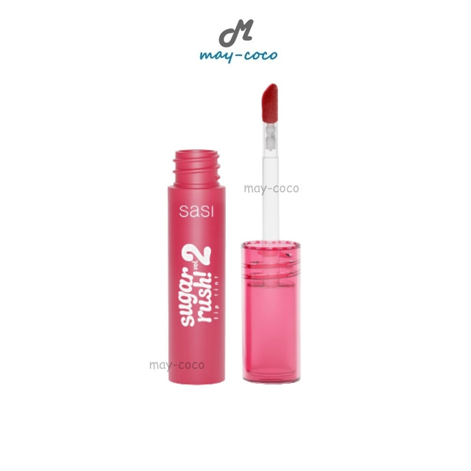 ถูก/แท้/มีไลฟ์ (มีสีใหม่) ลิป Sasi Sugar Rush Lip Tint Vol.2 ทินท์ ทิ้นท์ ศศิ ลิปศศิ ปากฉ่ำ ฉ่ำวาว ต