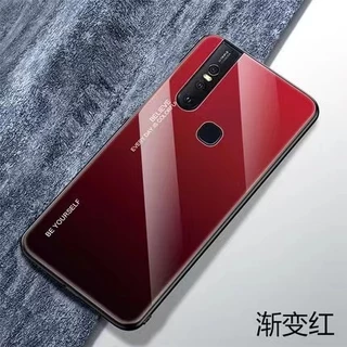 เคสกระจกเงาไล่สี สำหรับ Vivo V15 V15pro V17 V19 V23 V25 Y19 Y17S Y02s กันกระแทก เคสไล่สี วีโว่ V15 Pro ตรงรุ่น วีโว่