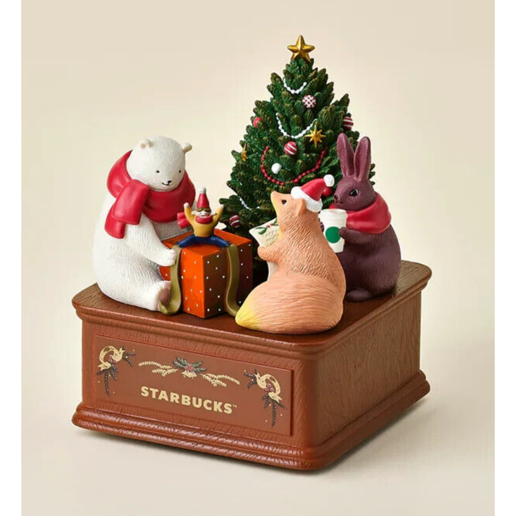 Starbucks Music Box HOL Little Friends Thailand