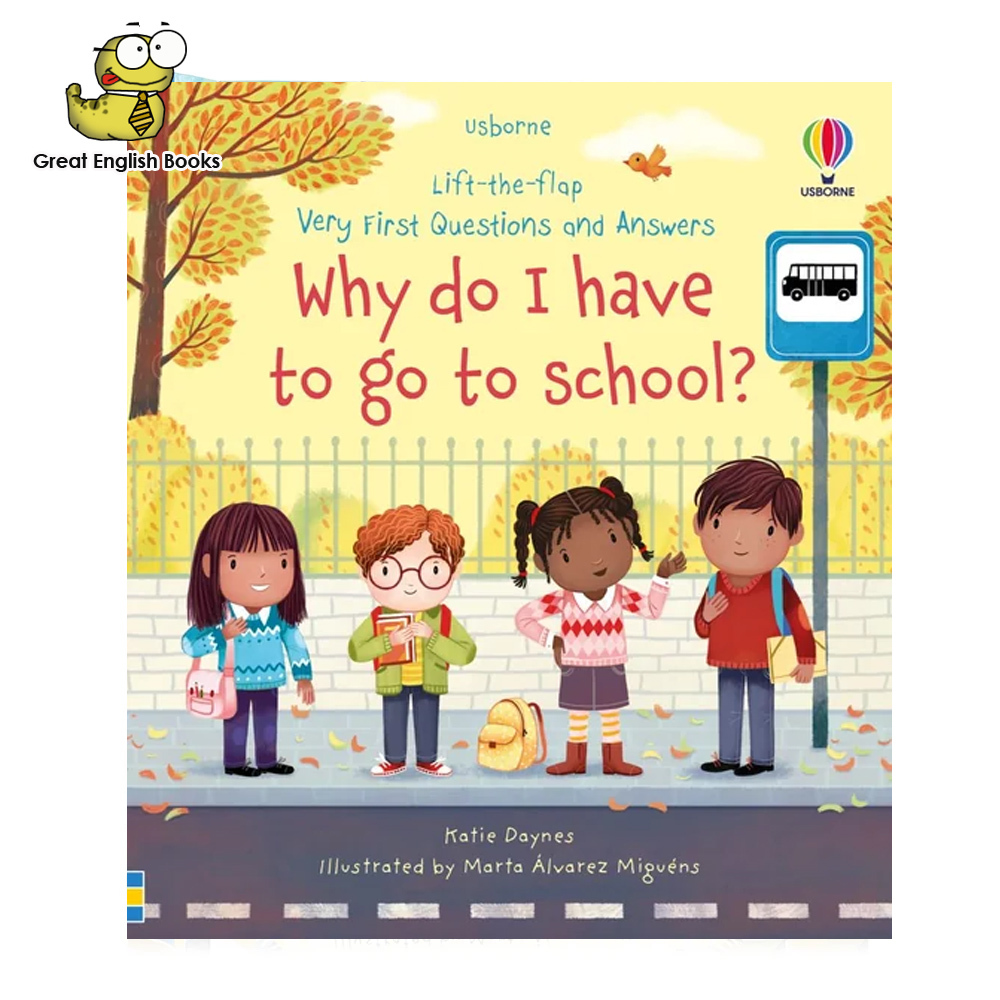 (ใช้โค้ดรับcoinคืน10%ได้)  *พร้อมส่ง*  หนังสือบอร์ดบุ๊ค LIFT-THE-FLAP VERY FIRST Q&A WHY DO I HAVE TO GO TO SCHOOL?