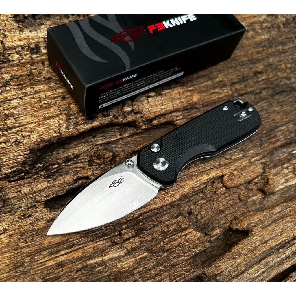 มีดแคมป์ pocket knife Firebird Ganzo FH925 มีดเอนกประสงค์ ของแท้ 100% ใบ 2.6 เหล็ก D2 แข็งมาก Lock back แบบใหม่ ด้าม G10