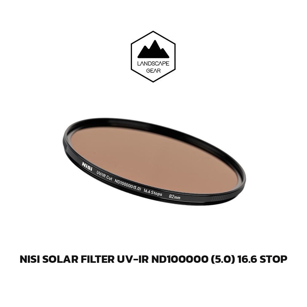 NiSi Solar Filter UV IR Cut ND100000(0.5) 16.6 Stops ฟิลเตอร์ ถ่ายพระอาทิตย์