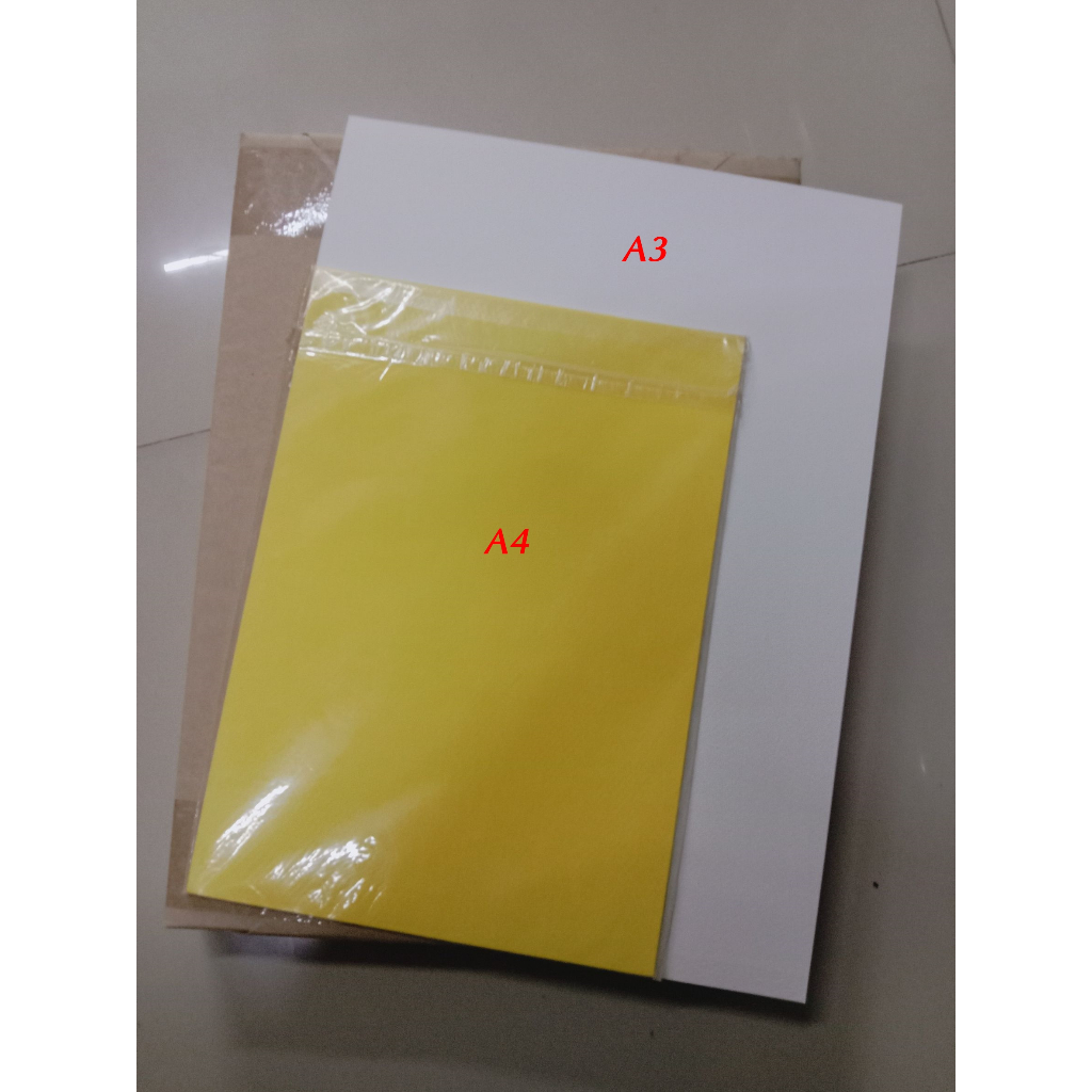 กระดาษร้อยปอนด์ A3 200 แกรม ลภัสวัฒนา *ขายเป็นแผ่น*