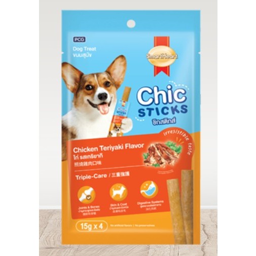 Chic Sticks สมาร์ทฮาร์ท ชิกสติกส์ 15 กรัม/ซอง, บรรจุ 4 ซอง/ถุง - รูปที่ 2