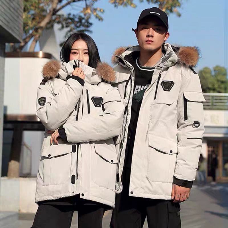 DownCoat โค้ทขนเป็ดแบบหนาพิเศษ ใส่ได้ทั้งหญิงและชาย ใส่ติดลบได้ถึง -20องศา