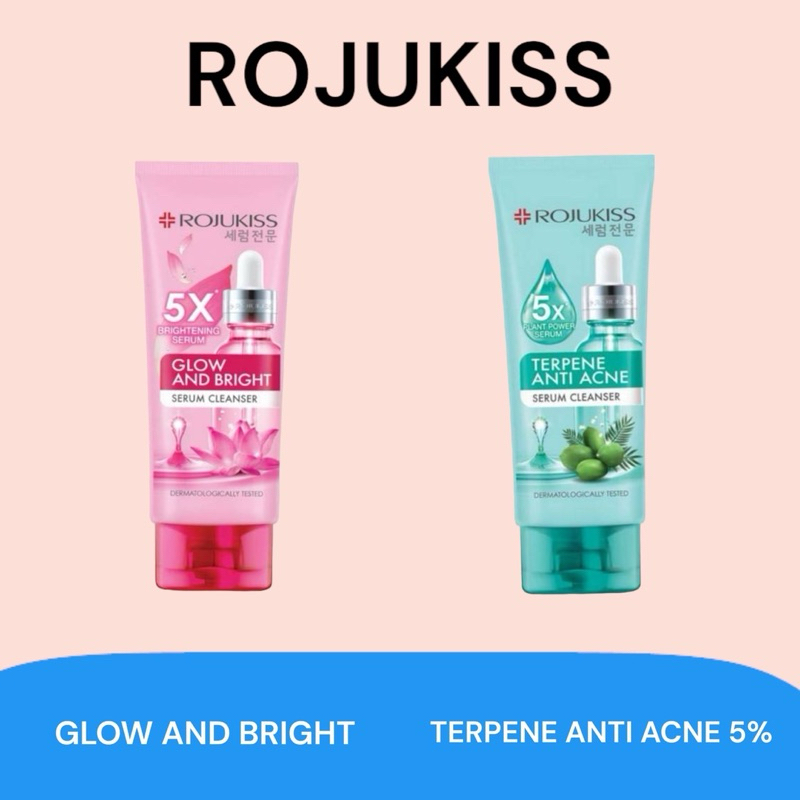 โรจูคิส  เซรั่ม โฟม คลีนเซอร์ Rojukiss Serum Cleanser 100 ml.