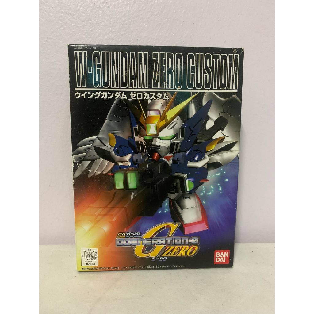 SD BB203 WING GUNDAM ZERO CUSTOM [Bandai] โมเดล กันดั้ม กันพลา มือ 2 สภาพดี ไม่แกะประกอบ ของครบ มีคู
