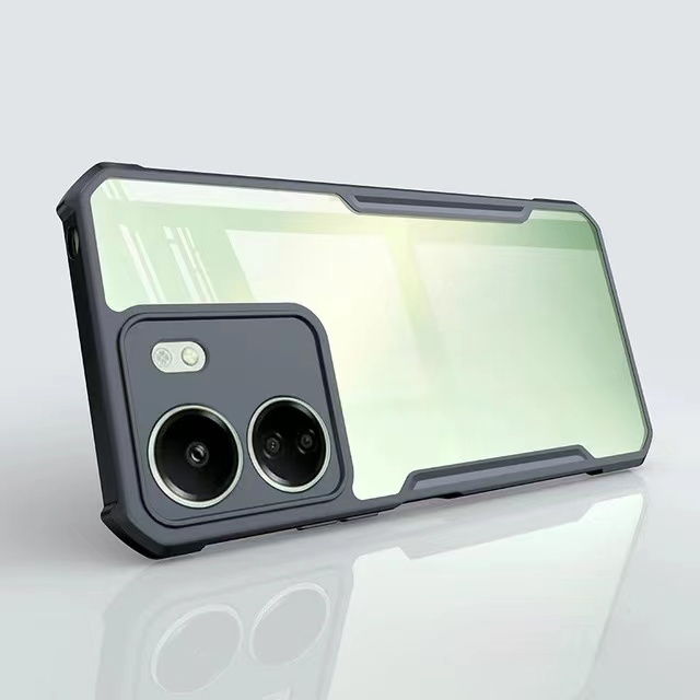 HHL ตรงรุ่น For Redmi 13C เคสหลังใส สำหรับXiaomi Redmi 13C / Poco C65เคสใสกันกระแทก สำหรับ โปโก้ C65 เสี่ยวมี่ เรดมี่13C