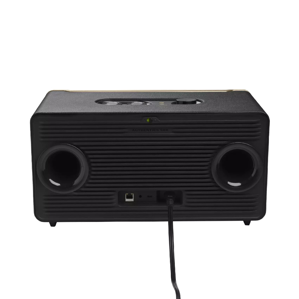 JBL Authentics 500 Wi-Fi and Bluetooth Speaker Black ลำโพงไร้สาย