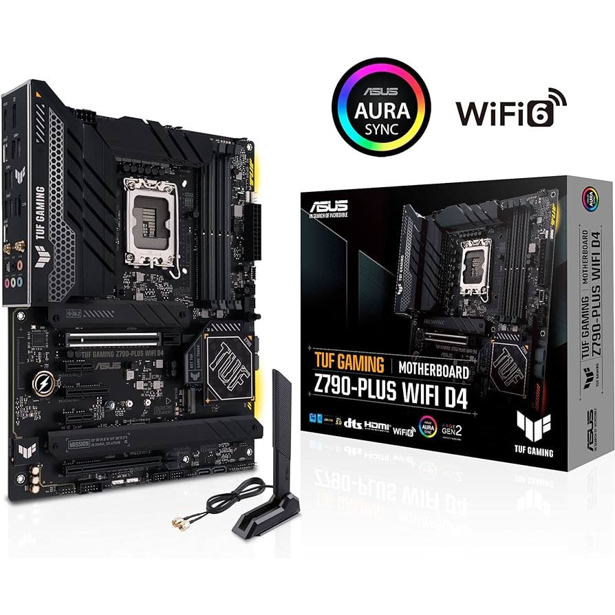 MAINBOARD (เมนบอร์ด) 1700 ASUS TUF GAMING Z790-PLUS WIFI D4 (DDR4) ประกันศูนย์ไทย พร้อมส่ง