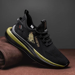 Yeeica สบายแต่งตัวง่ายใส่ได้ทุกโอกาส ห้ามพลาดกันน้าา พร้อมส่ง sneaker ดีไซน์ sport เท่ห์ๆ วั แต่งลายด้านข้าง มินิมอลมา