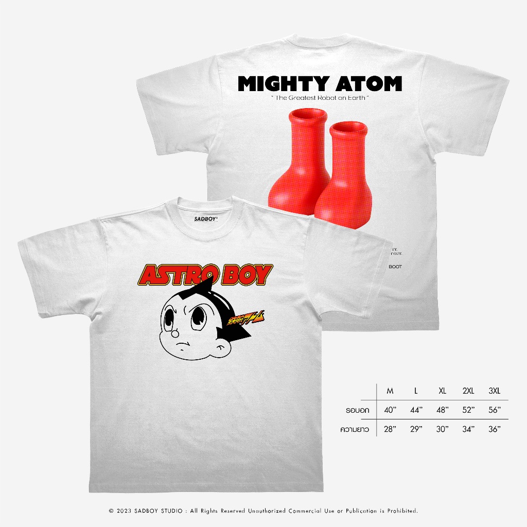 SADBOY® | Astroboy | Semi-Oversized | 100% Organic Cotton