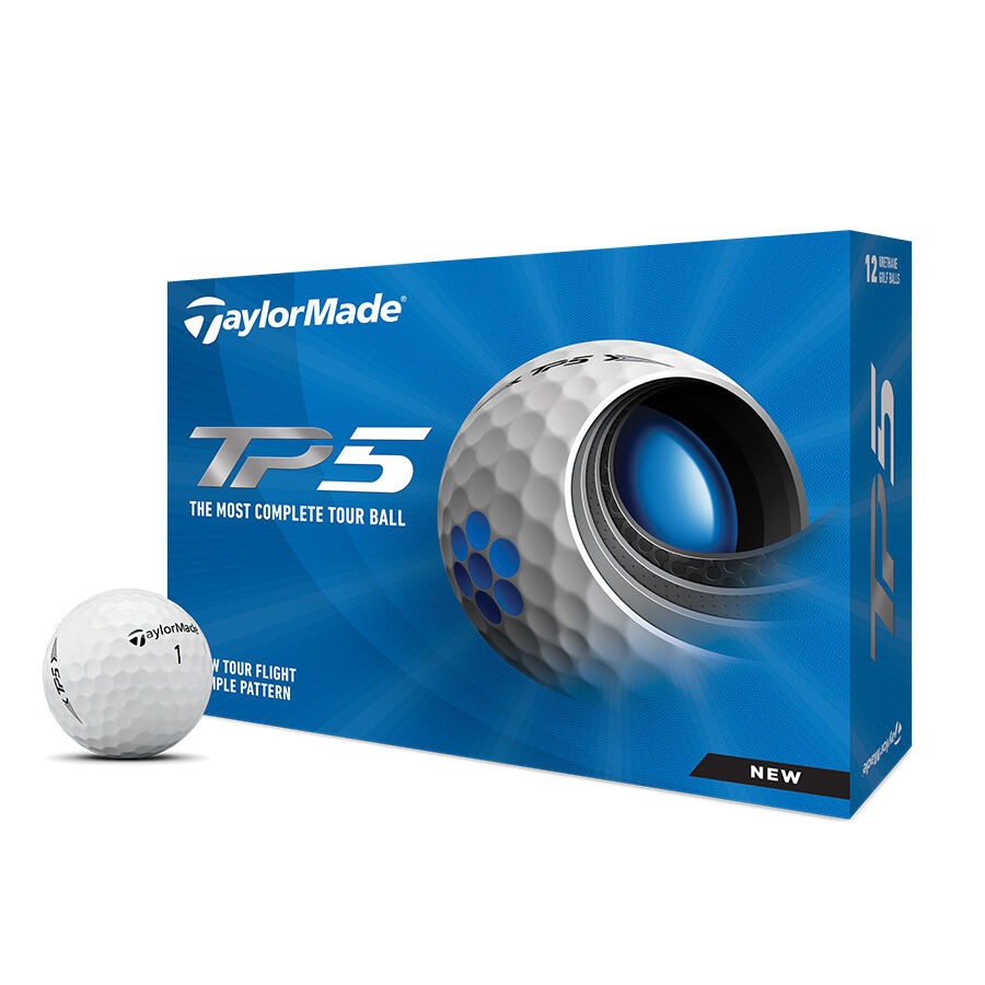 ลูกกอล์ฟ 5 ชั้น TaylorMade TP5 5-Layers golf balls รหัสสินค้า M71980-NS
