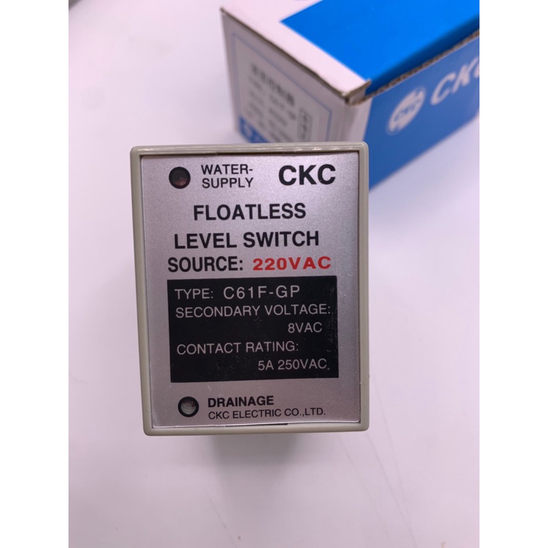 CKC แท้  C61F-GP Level Switch  AC220V รีเลย์ ระดับสวิตช์ระดับ สวิตช์ควบคุมระดับน้ำ ปั๊ม สวิตช์อัตโนมัติ พร้อมฐาน