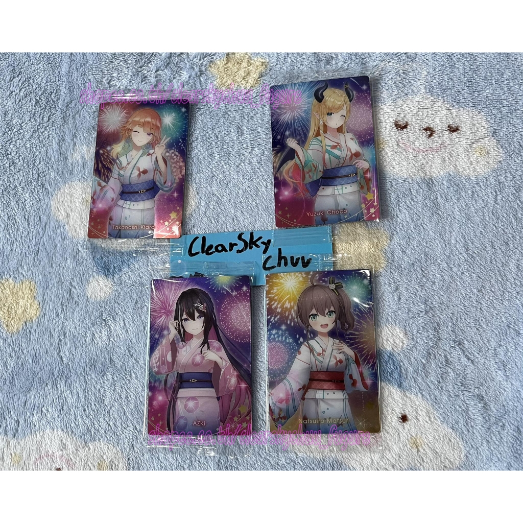 hololive Wafer Card ลิขสิทธิ์ของแท้