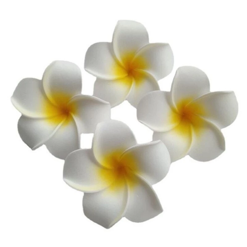 🔥🌹ดอกไม้ปลอมลีลาวดี 7cm มี2แบบ Plumeria Fake Flower 7cm 2 types HUA