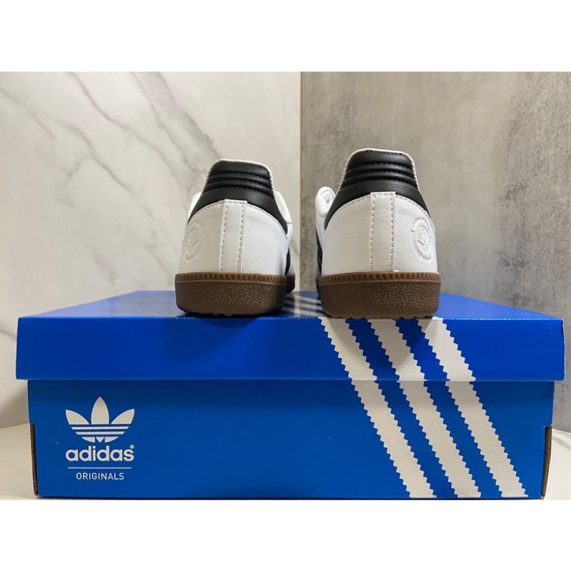 รองเท้าผ้าใบ Samba OG Classic Leather มีกล่อง, กระดาษ, ใบเสร็จ