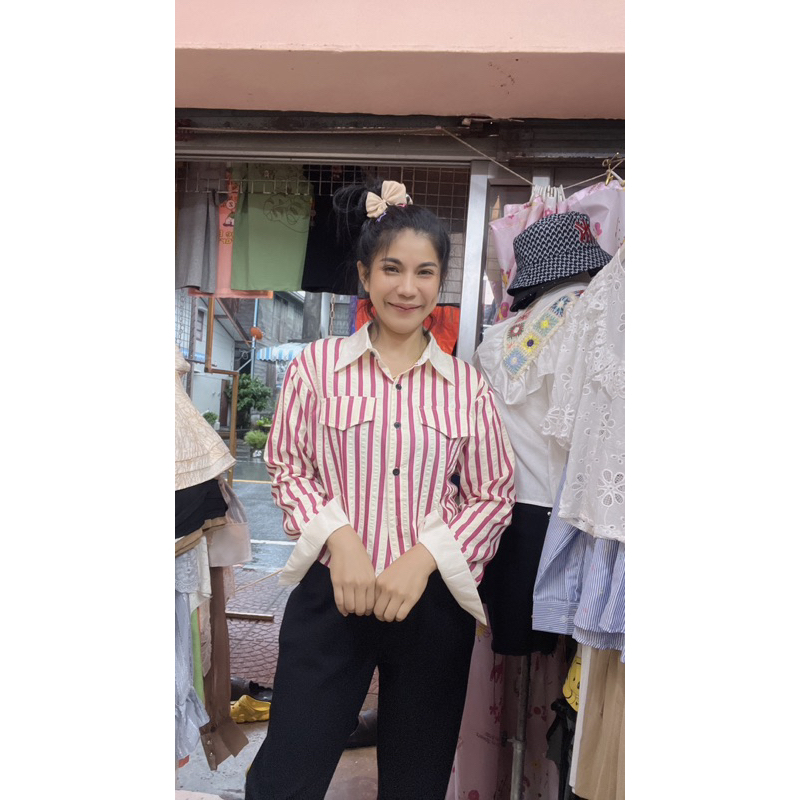 ป้ายfightเสื้อfightเขิ๊ตริ้วผ้าดีมากๆ