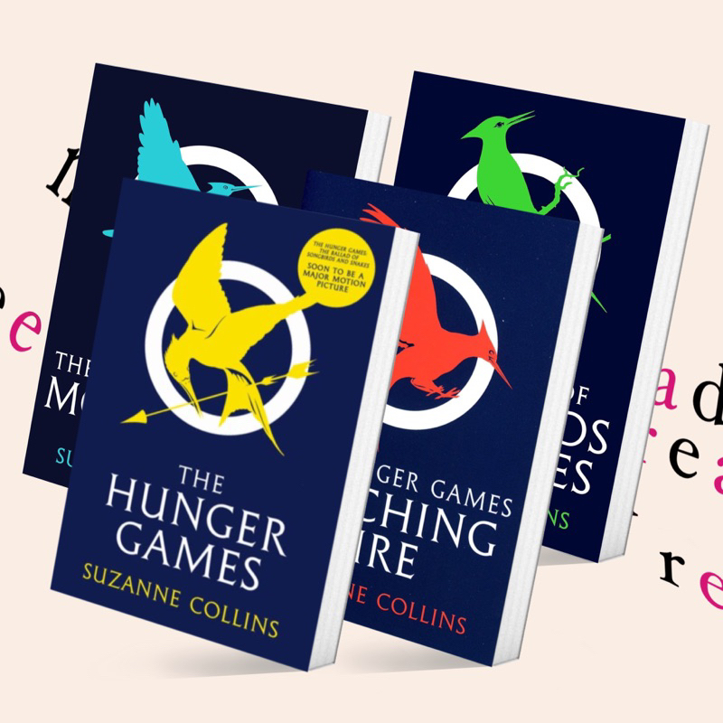 The Hunger Games #1 / Catching Fire #2 / Mockingjay #3 / The Ballad of Songbirds and Snakes #4 (หนังสือภาษาอังกฤษ)