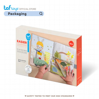 Taf Toys หนังสือเล่มแรกของลูกน้อย My 1st Busy Book หนังสือเสริมพัฒนาการ 18 เดือน ขึ้นไป รูปที่ 9