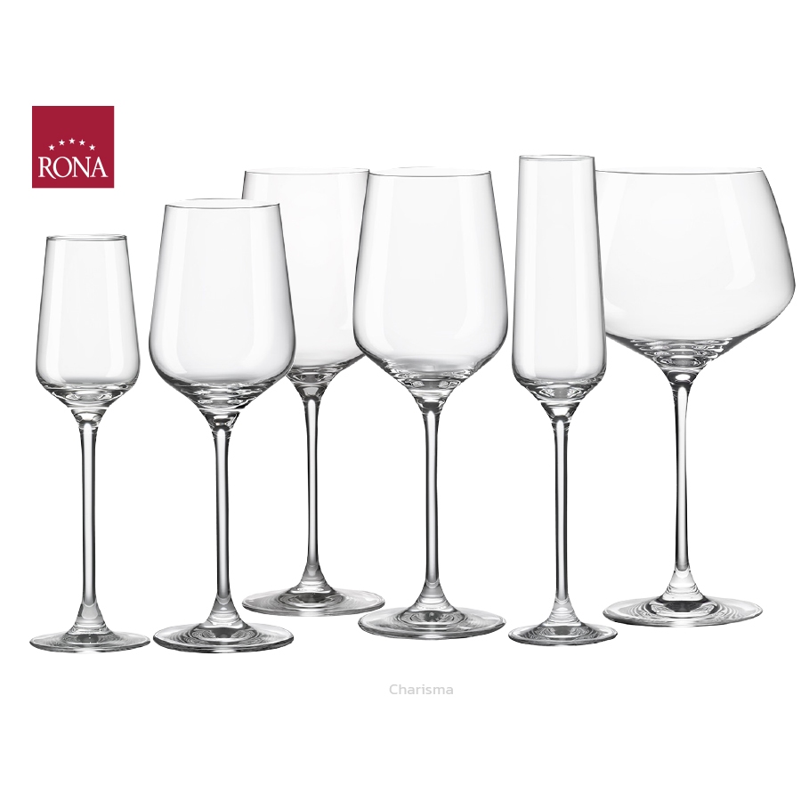 Rona Charisma แก้วไวน์ แก้วแชมเปญ แก้วคริสตัล