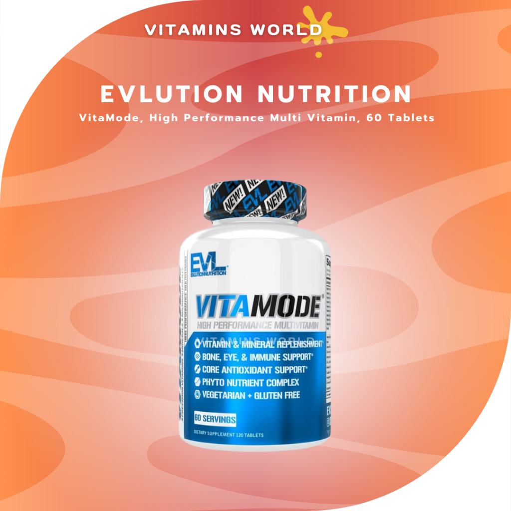 EVLution Nutrition, VitaMode, High Performance Multi Vitamin, 60 Tablets (V.3164)
