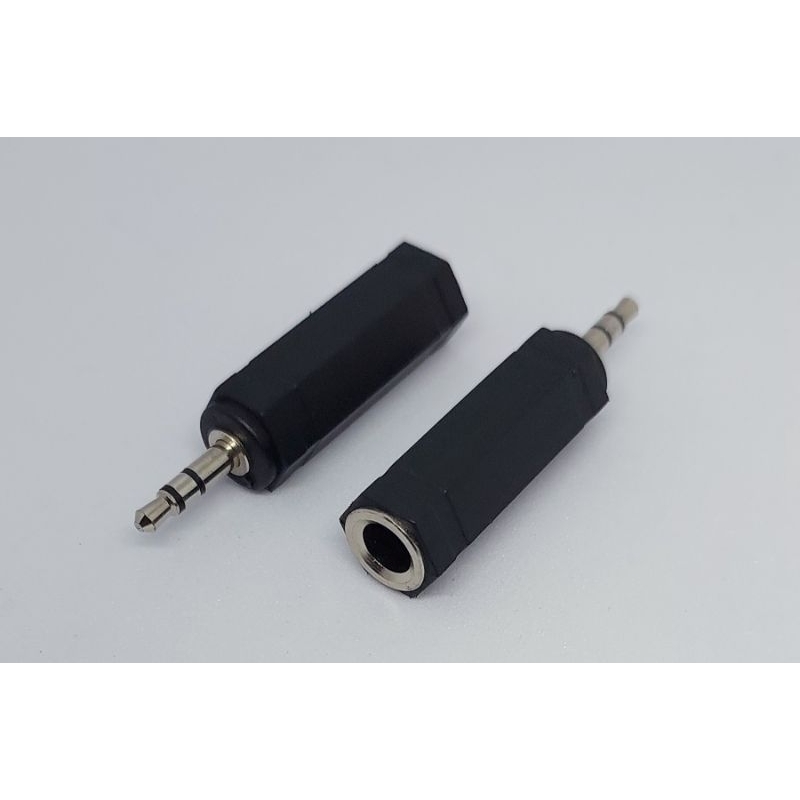 ตัวแปลง STEREO 3.5mm. To 6.35mm. แจ็คแปลงเสียง สเตอริโอ 3.5มิล To 6.35มิล
