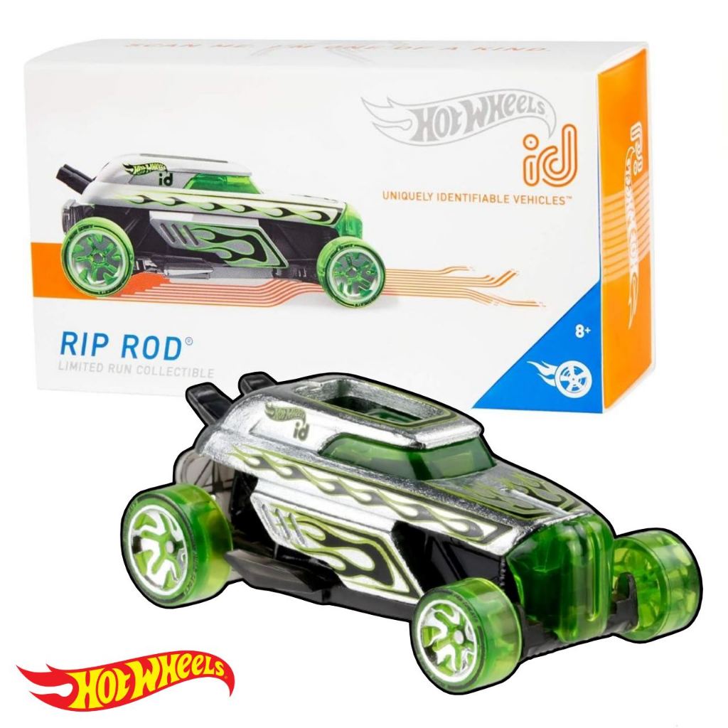 โมเดลรถเหล็ก Hot wheels ID รุ่น RIP ROD ลิขสิทธิ์แท้ (สามารถสแกนผ่านเล่นในโทรศัพท์ได้) FXB46 #