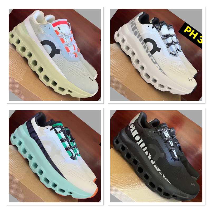 On CloudMonster W (size36-40) มีหลายสี Black Pink White