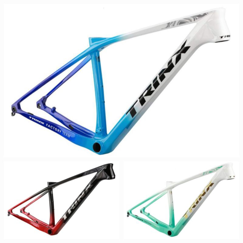 เฟรมจักรยานเสือภูเขา TRINX รุ่น S1600(New) คาร์บอน T800 BOOST148 แบบ HARDTAIL สำหรับล้อ 29"